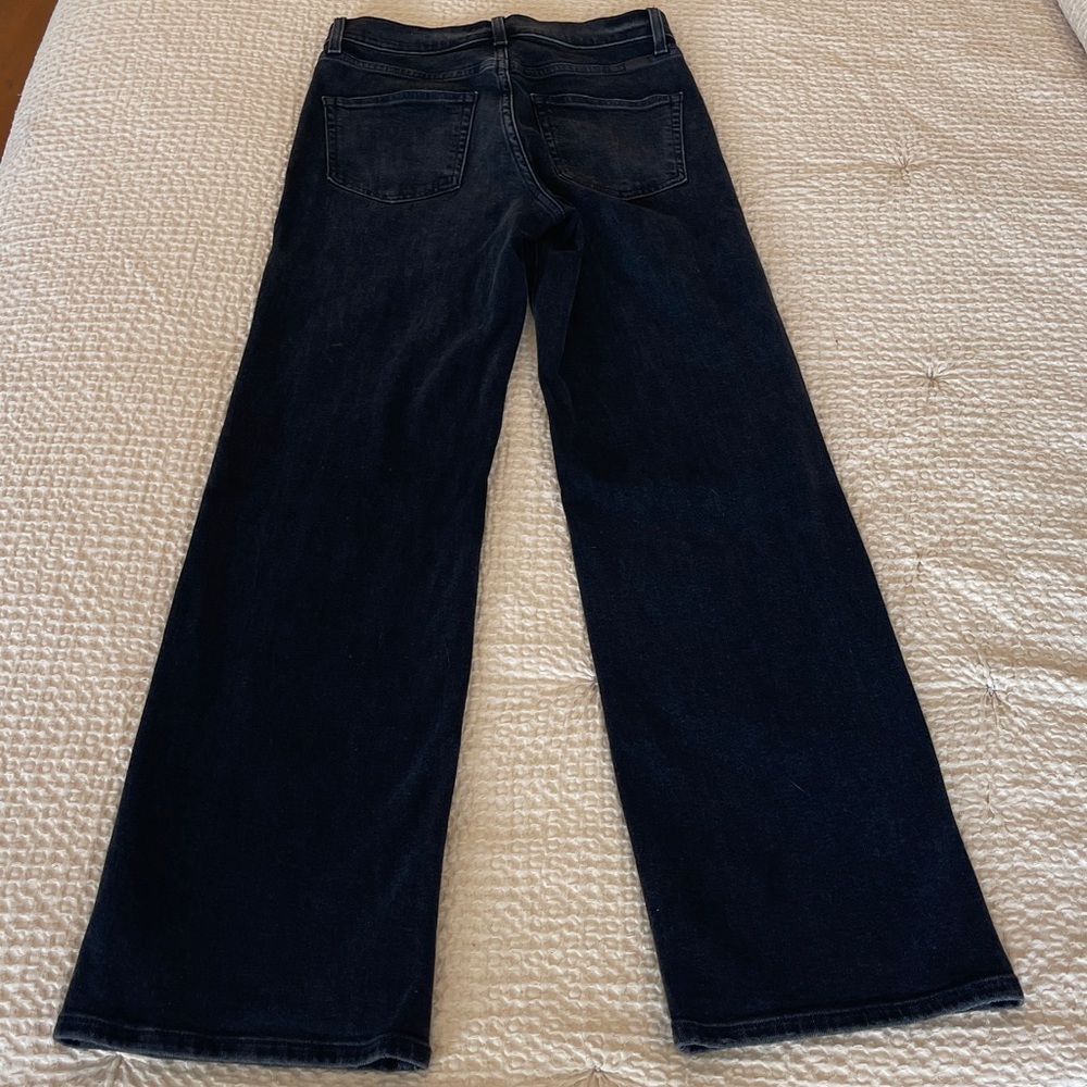 AYR The Secret Sauce Size 26 R Date Night Washed Black Loose Straight Leg - Picture 5 of 6